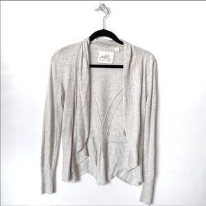 Anthropologie Angel of the North short cardigan